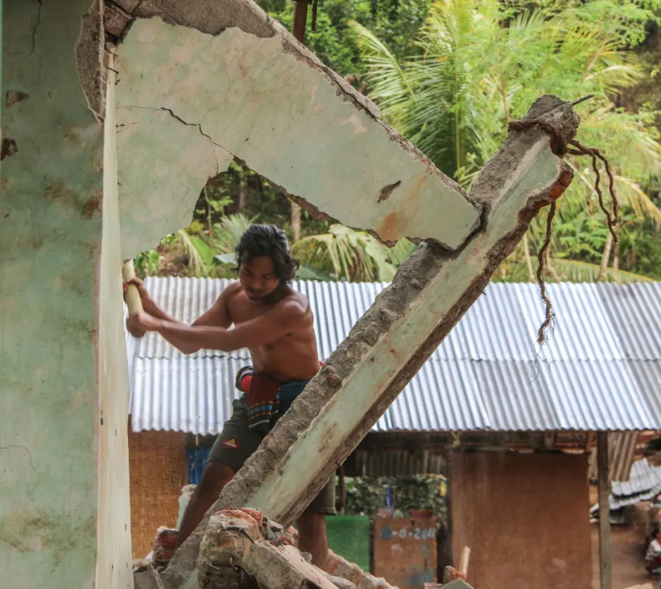 Erdbeben auf Lombok 2018