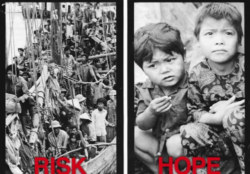 Hoop voor bootvluchtelingen in de jaren zeventig