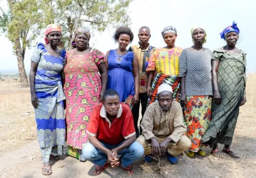 Group picture of peace builders